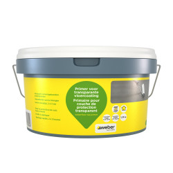 Apprêt transparent 1,25 kg – Protection | WEBER BEAMIX