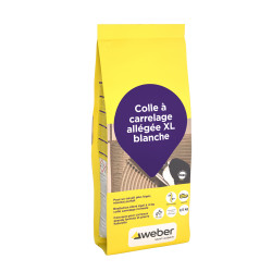 Colle Carrelage Allégée XL Blanche 2,5kg – Pose Facile | WEBER BEAMIX