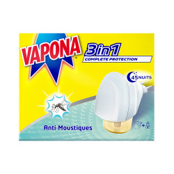 Diffuseur électrique anti-moustiques VAPONA – Élimine les moustiques