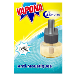 Recharge liquide pour diffuseur électrique anti-moustiques 18 ml VAPONA