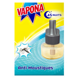 Recharge anti-moustiques VAPONA – Diffusion continue | VAPONA