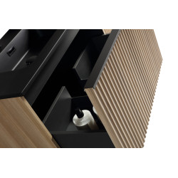 Meuble sous-plan Brunella chêne 80 cm SANIMAR