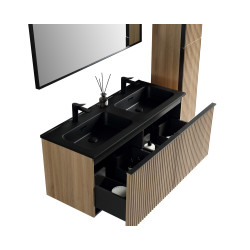 Ensemble de salle de bain Brunella chêne 120 cm SANIMAR