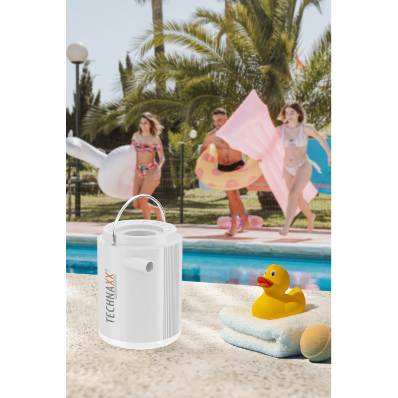 Mini pompe à air sur batterie TECHNAXX Mini pompe à air sur batterie TECHNAXX