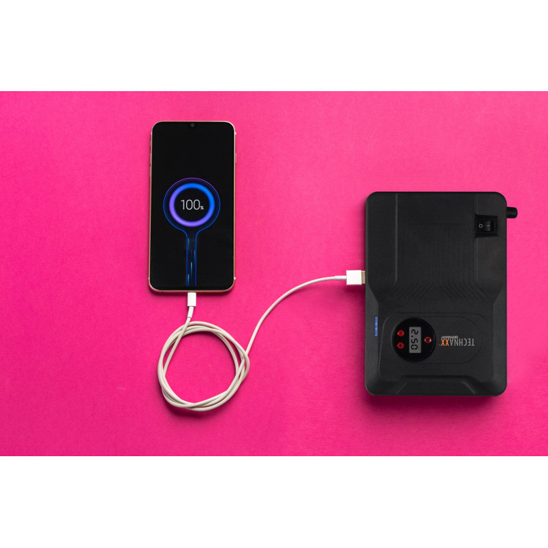 Booster pour voiture Jump Starter 4 en 1 14 Ah TECHNAXX Booster pour voiture Jump Starter 4 en 1 14 Ah TECHNAXX