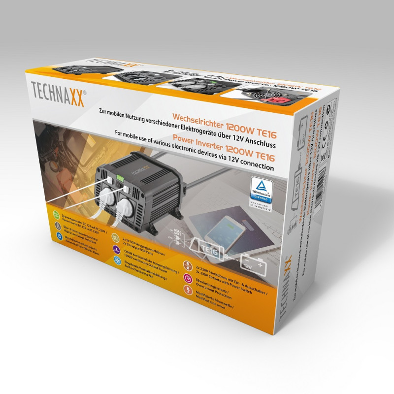 Onduleur TE16 1200 W TECHNAXX