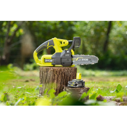 Tronçonneuse sur batterie One+ RY18CS20A-125 18 V 2,5 Ah 20 cm RYOBI Tronçonneuse sur batterie One+ RY18CS20A-125 18 V 2,5 Ah 20 cm RYOBI
