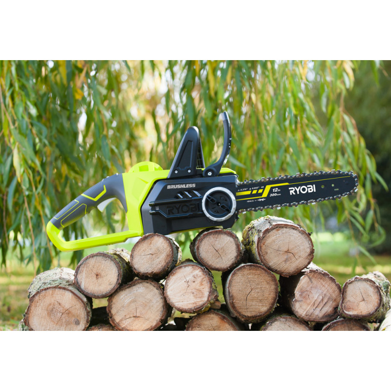 Tronçonneuse sur batterie RCS1830-140B 18 V 4 Ah 30 cm RYOBI