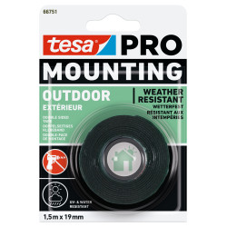 Ruban adhésif TESA Mounting Pro Extérieur – Fixation Forte | TESA