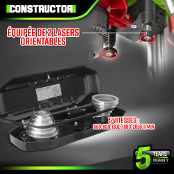 Perceuse à colonne CTDP351-13 350 W CONSTRUCTOR