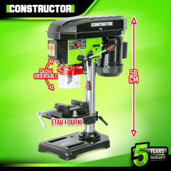 Perceuse à colonne CTDP351-13 350 W CONSTRUCTOR