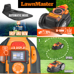 Tondeuse robot autonome VBRM20D LAWNMASTER