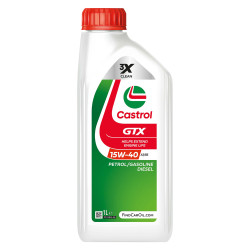 Huile Moteur GTX 15W-40 A3/B3 1L – Protection Optimale | CASTROL