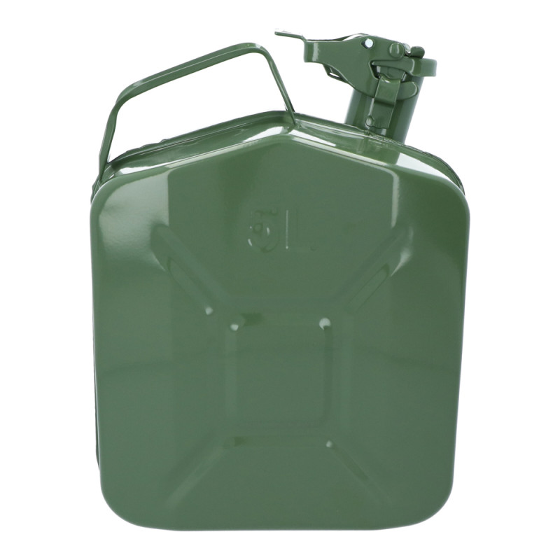 Jerricane en métal vert 5 L CARPOINT – Ravitaillement fiable Jerricane en métal vert 5 L CARPOINT – Ravitaillement fiable