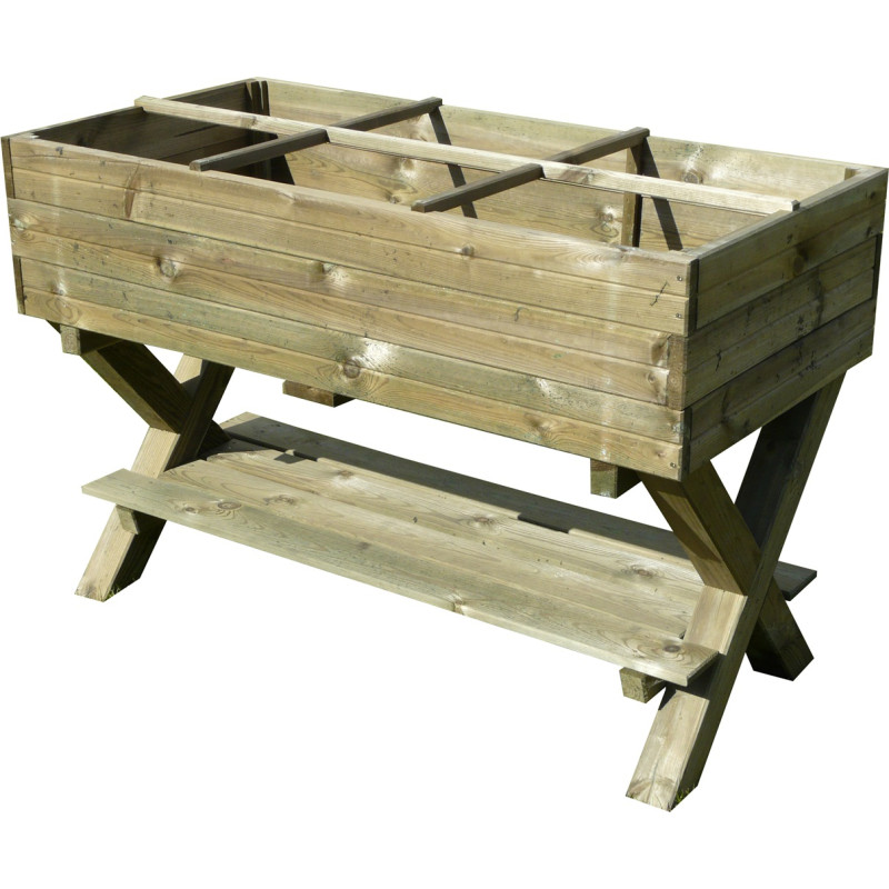 Carré potager sur pieds SOLID 120x60x90cm – Jardinage Facile | SOLID