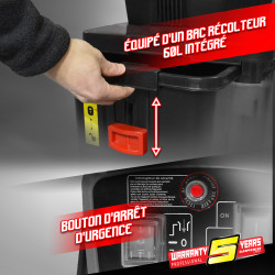 Broyeur Électrique GBV2844SW 2800W | GARDEO PRO