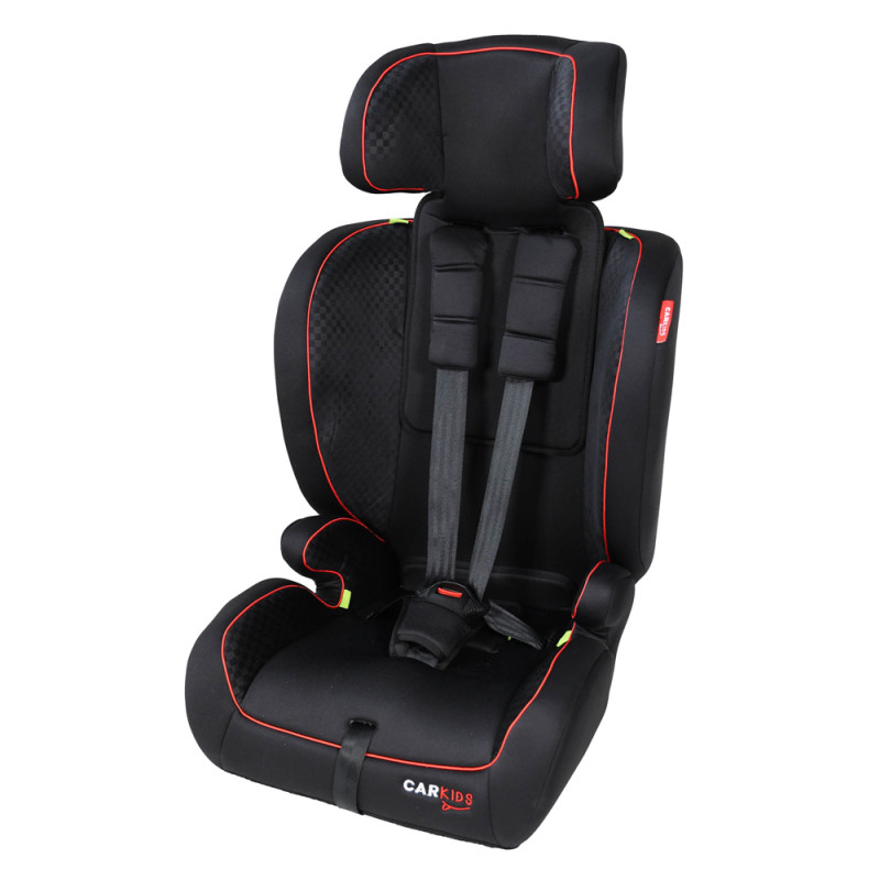 Siège Auto Luca Noir/Rouge 76-150cm – Sécurité | CARKIDS

