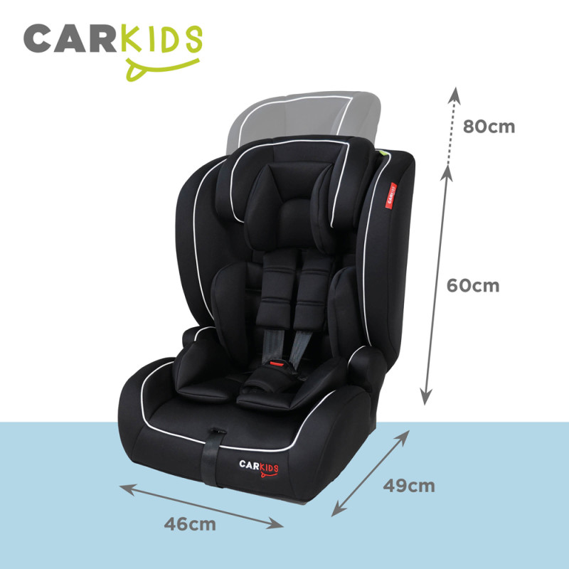 Siège auto Jessie Isofix 76-150cm – Sécurité CARKIDS

