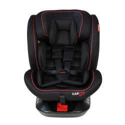 Siège auto Isofix rotatif Darcy CARKIDS noir et rouge 40–150 cm | CARKIDS