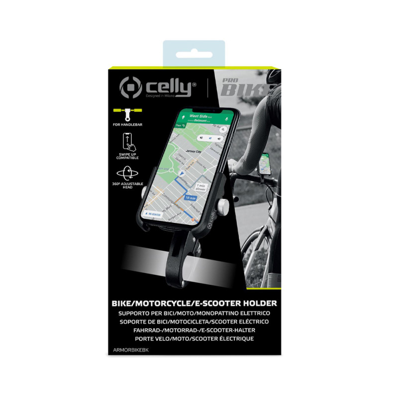 Support vélo ArmorBike – Sécurité du smartphone | CELLY Support vélo ArmorBike – Sécurité du smartphone | CELLY