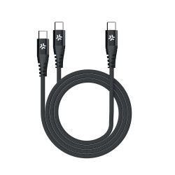 Câble USB C Double – Charge Rapide 1,3m Câble USB C Double – Charge Rapide 1,3m