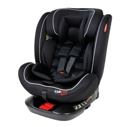 Siège Auto Isofix Rotatif Darcy 40-150cm Noir Blanc CARKIDS | CARKIDS
