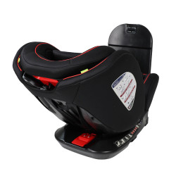 Siège auto Isofix rotatif Darcy CARKIDS noir et rouge 40–150 cm | CARKIDS
