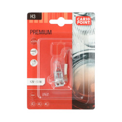 Ampoule H3 12V 55W CARPOINT – Éclairage Premium | CARPOINT