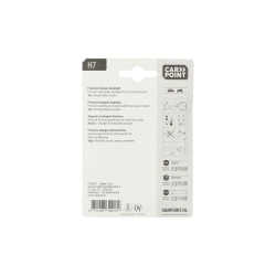 Ampoule H7 Premium 12V 55W – Éclairage Optimal | CARPOINT Ampoule H7 Premium 12V 55W – Éclairage Optimal | CARPOINT
