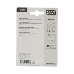Ampoule P21W 12V CARPOINT – Éclairage Fiable | CARPOINT
 Ampoule P21W 12V CARPOINT – Éclairage Fiable | CARPOINT