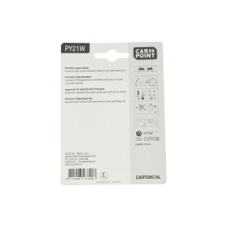 Ampoule PY21W 12V CARPOINT – Éclairage Fiable | CARPOINT
 Ampoule PY21W 12V CARPOINT – Éclairage Fiable | CARPOINT