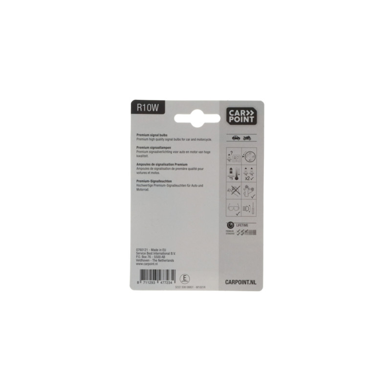 Ampoule R10W 12V CARPOINT – Éclairage Fiable | CARPOINT
 Ampoule R10W 12V CARPOINT – Éclairage Fiable | CARPOINT