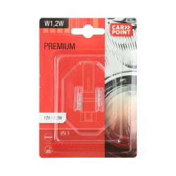 Ampoule W1,2W 12V CARPOINT – Éclairage Fiable | CARPOINT
 Ampoule W1,2W 12V CARPOINT – Éclairage Fiable | CARPOINT