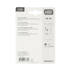 Ampoule C5W 12V CARPOINT – Éclairage Fiable | CARPOINT
 Ampoule C5W 12V CARPOINT – Éclairage Fiable | CARPOINT