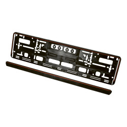 Porte-plaque immatriculation bord rouge 52x11cm | CARPOINT Porte-plaque immatriculation bord rouge 52x11cm | CARPOINT