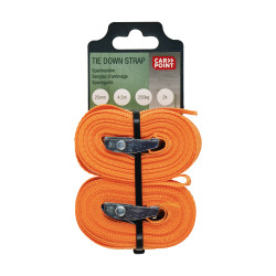Sangle d'arrimage 4,5m 2 pièces – Arrimage Sécurisé | CARPOINT Sangle d'arrimage 4,5m 2 pièces – Arrimage Sécurisé | CARPOINT