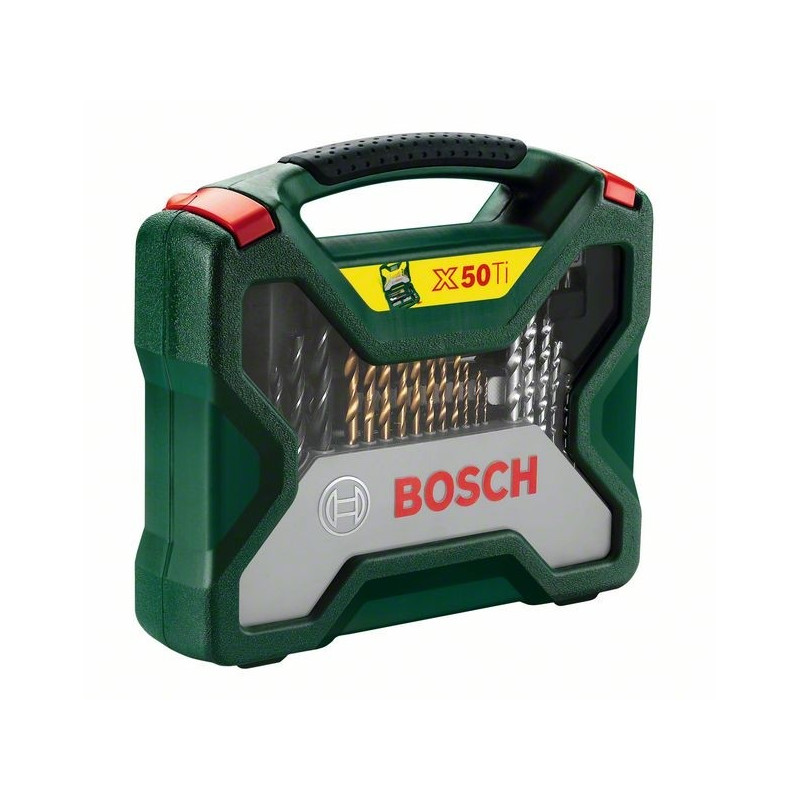 Coffret de forets X-Line 50 pièces BOSCH – Polyvalence | BOSCH