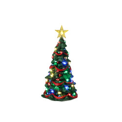 Figurine Sapin Noël Illuminé LEMAX – Ambiance Magique