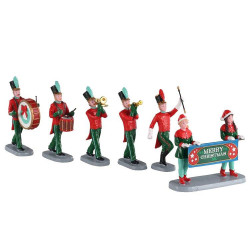 Set de figurines parade de Noël LEMAX – Décorez votre village