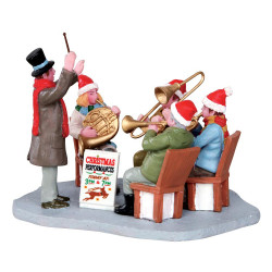 Figurine groupe musique LEMAX – Décorez votre village | LEMAX