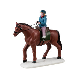 Figurine balade à cheval LEMAX – Décoration Noël | LEMAX