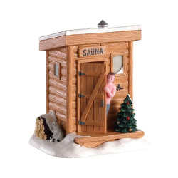 Figurine homme sauna LEMAX – Ambiance bien-être | LEMAX

