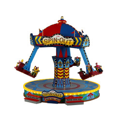 Manège Spin Out LEMAX – Animation Noël | LEMAX
