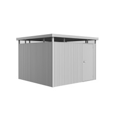 Abri de jardin métal HighLine BIOHORT argenté 3,15x3,15m | BIOHORT