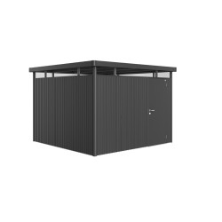 Abri de jardin métal HighLine gris foncé BIOHORT 3,15x3,15m | BIOHORT