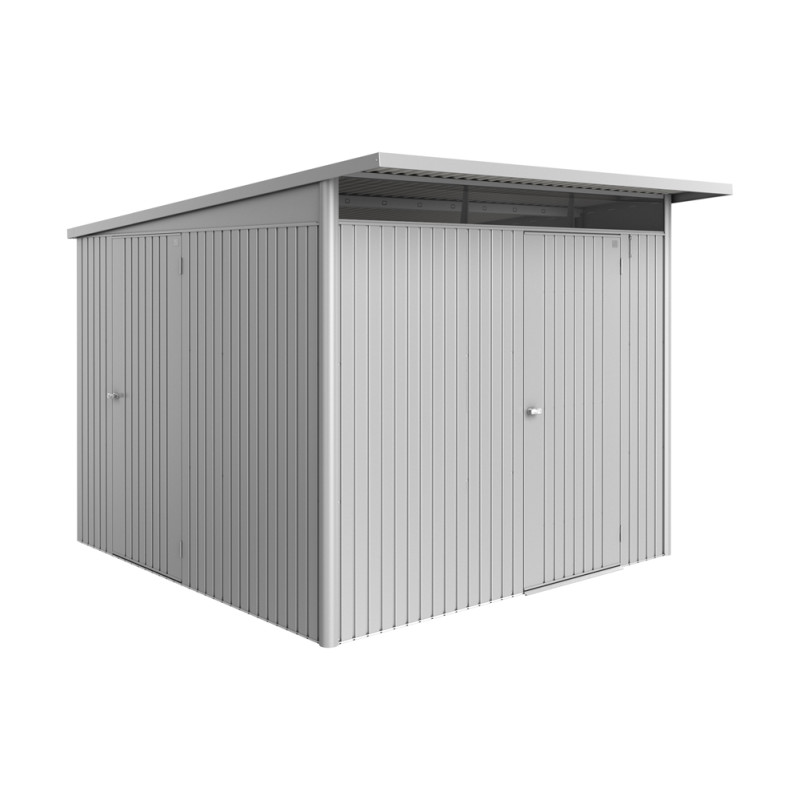 Abri de jardin métal AvantGarde Eco BIOHORT argenté 2,6x3m | BIOHORT Abri de jardin métal AvantGarde Eco BIOHORT argenté 2,6x3m | BIOHORT