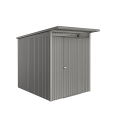 Abri de jardin métal AvantGarde Eco BIOHORT gris 1.8x2.55m | BIOHORT