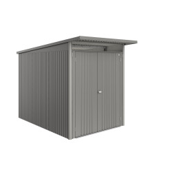 Abri de jardin métal AvantGarde Eco BIOHORT gris 1,8x3m | BIOHORT