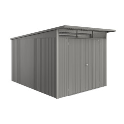 Abri de jardin métal AvantGarde Eco BIOHORT gris 2,6x3,8m | BIOHORT