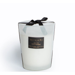 Bougie parfumée Musc doux et lys – Ambiance Florale